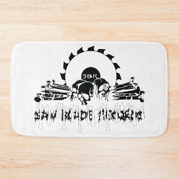 Item preview, Saw Blade Records - Black & White designed and sold by The Black Death [흑사병].