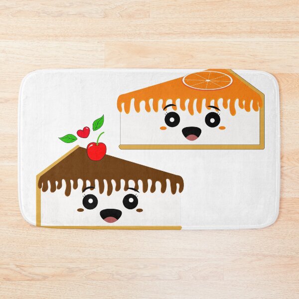 Item preview,  cheesecakes with different creams white background designed and sold by Coowo22.