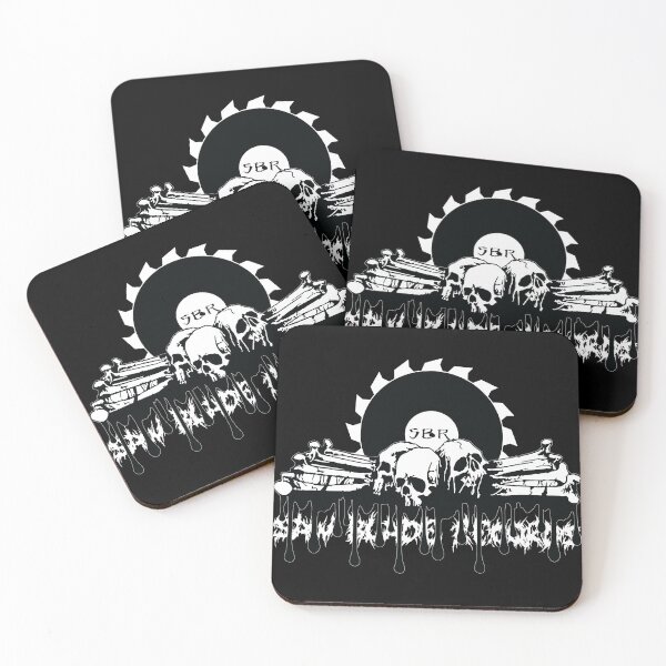 Item preview, Saw Blade Records - Black & White [Reverse] designed and sold by The Black Death [흑사병].