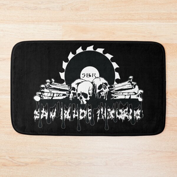 Item preview, Saw Blade Records - Black & White [Reverse] designed and sold by The Black Death [흑사병].