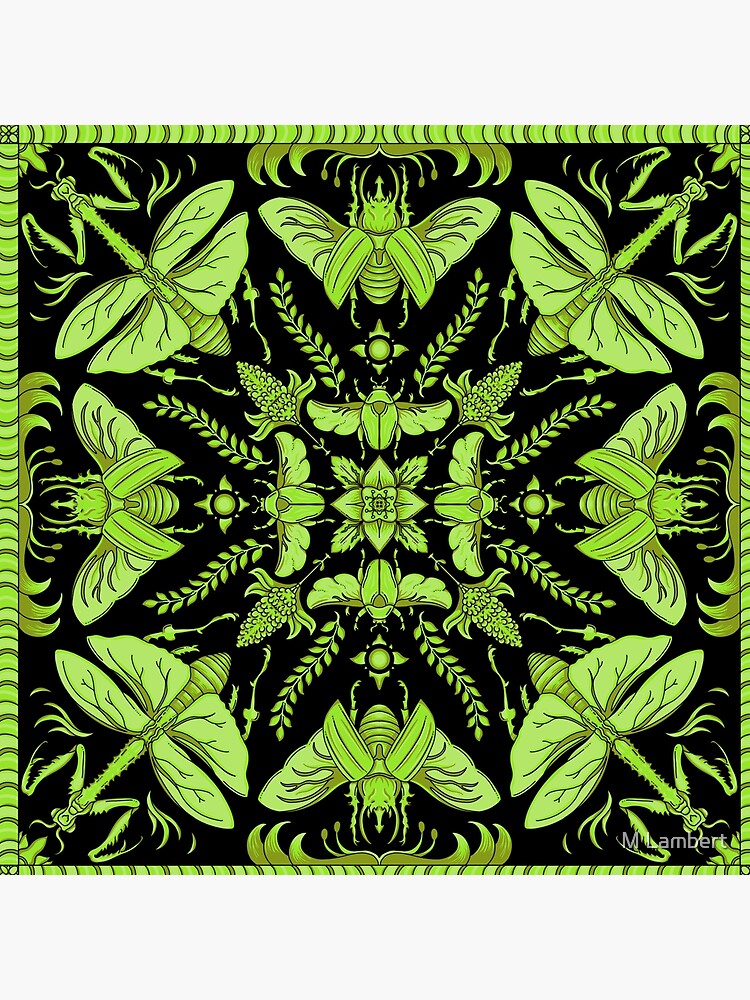 Designer Bug - Black/Green by Blacksmoke1033