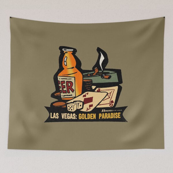 Item preview, Vintage Vegas Travel designed and sold by Kujo Dangerous Vintage.