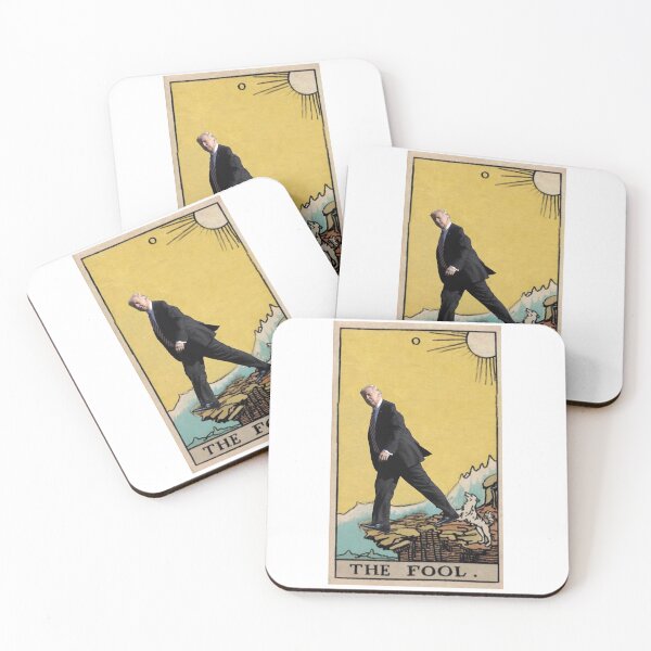 Item preview, Anti Donald Trump Fool Witch Tarot Card designed and sold by shinymoonthing.