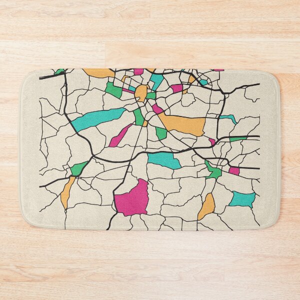 Item preview, Krakow, Poland Street Map designed and sold by A Deniz Akerman.