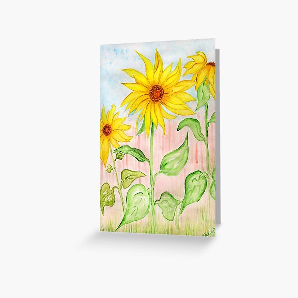 Sunflowers for Jeannette Greeting Card