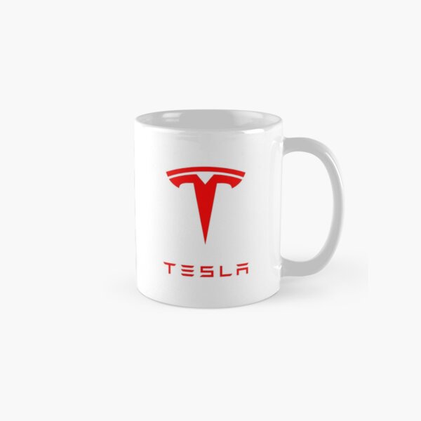 Tesla Logo (Red) Classic Mug