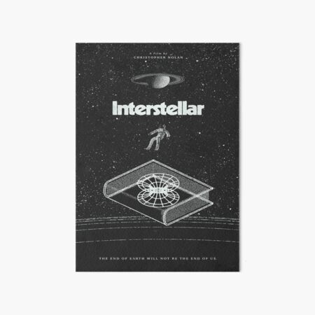 Cartel de la película interestelar Lámina rígida