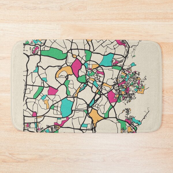 Item preview, Kuala Lumpur, Malaysia Street Map designed and sold by A Deniz Akerman.