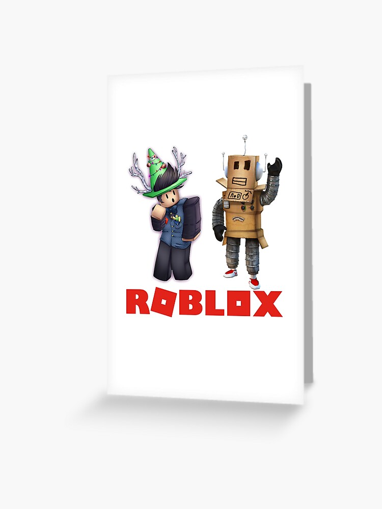 Roblox Gift Items Roblox T Shirt Boys Girls Tee Roblox T Shirt Top Gamer Youtuber Childrens Top Gift Present Greeting Card By Tarikelhamdi Redbubble - pictures of roblox boys