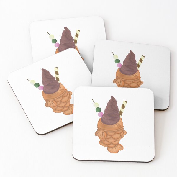 Item preview, Taiyaki Chocolate Ice cream designed and sold by MochiWonder.
