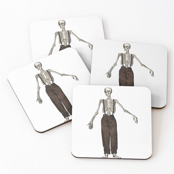 Item preview, Gentleman Death: Skeleton in Suspenders designed and sold by WhatOdds.
