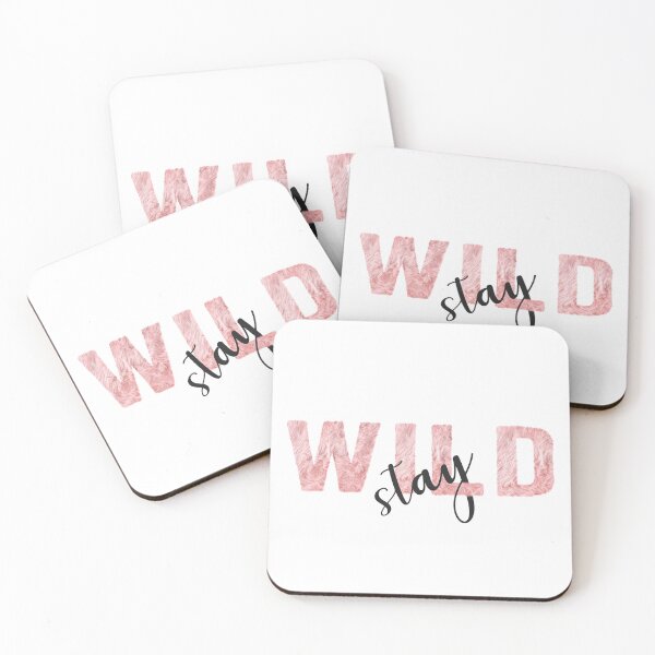 Artikelvorschau, Bleib wild entworfen und verkauft von Alice Monber’s LETTERING.