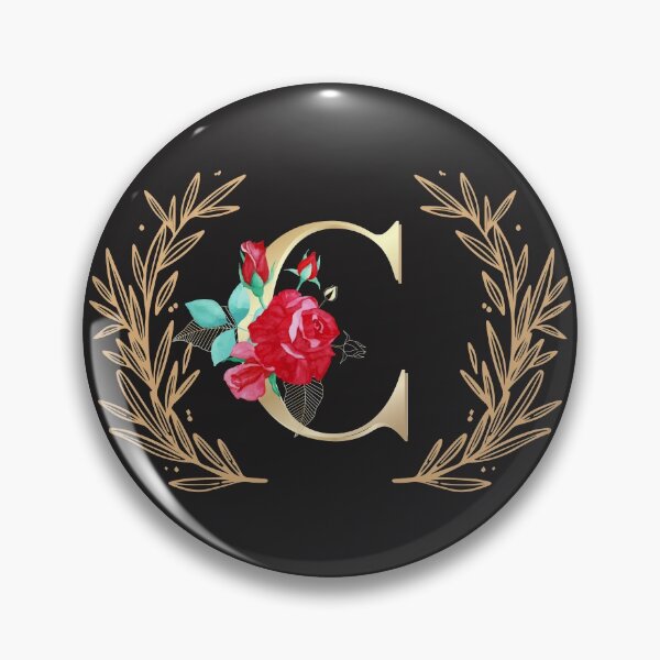 Item preview, Copy of C floral Monogram Letter designed and sold by zigner.