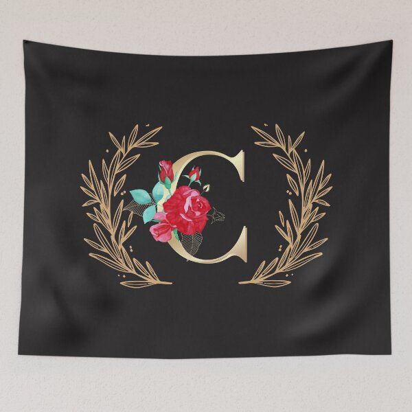Item preview, Copy of C floral Monogram Letter designed and sold by zigner.