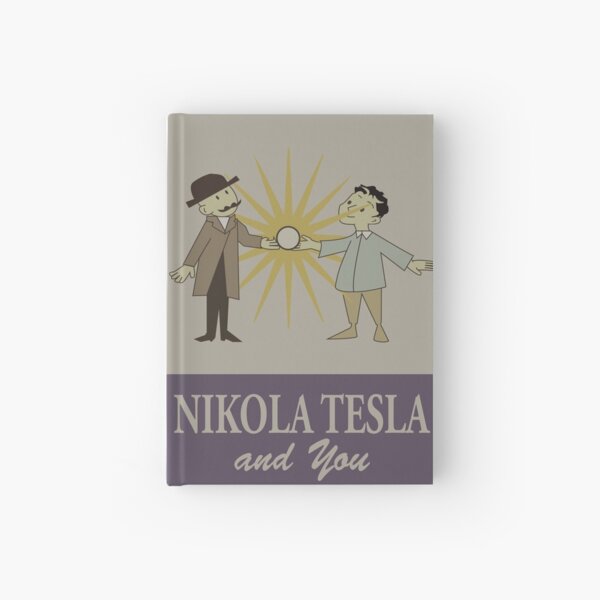 Vista previa del artículo con la obra «NIKOLA TESLA Y USTED», diseñado y vendido por MDRMDRMDR.