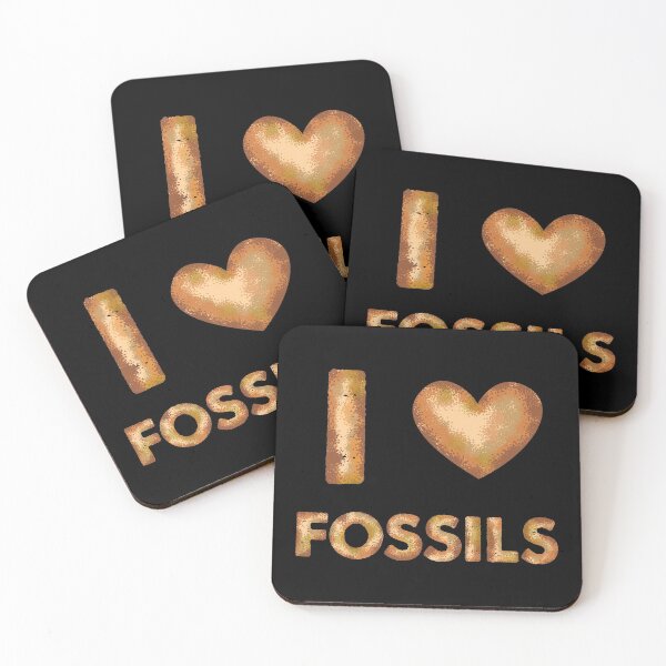 Item preview, I Love Fossils - Prehistoric Dinosaur T-Shirt designed and sold by biNutz.