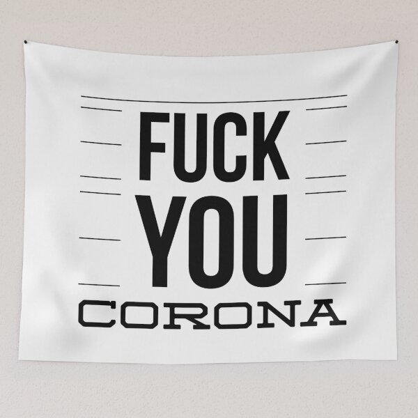 Item preview, FUCK YOU CORONA designed and sold by junaid ali.