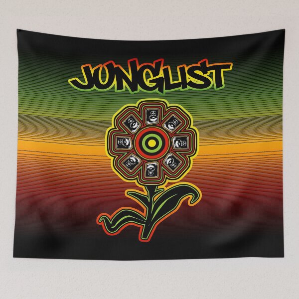 Item preview, Junglist-BassFlower designed and sold by Klaus Bremner (Autotelic Art).