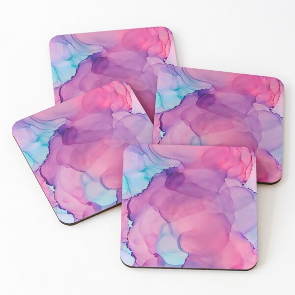 Item preview, Alcohol Ink - Turquoise Pink designed and sold by annelouw.