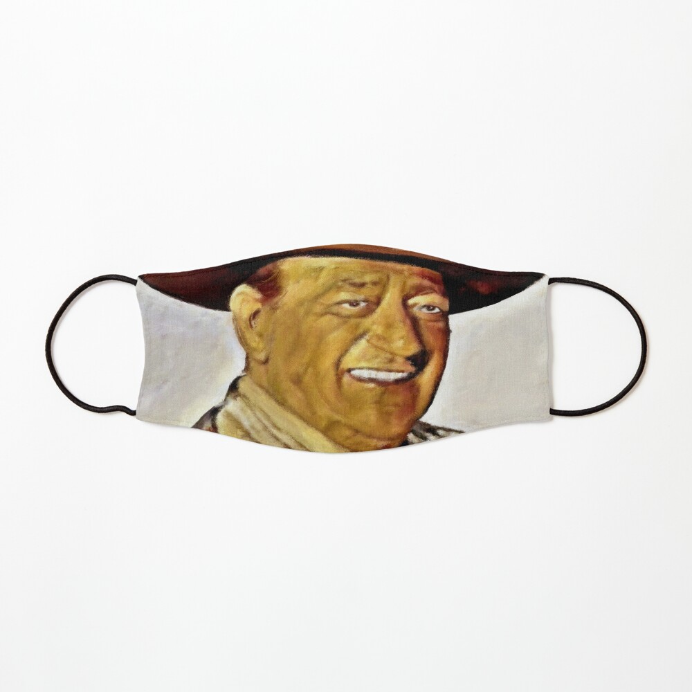 John Wayne The Duke Kids Mask By Artbyjames Redbubble - baby duke roblox movie