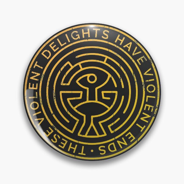 Westworld Maze - Logo - Labyrinthe Badge