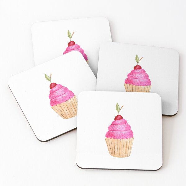 Item preview, Cupcakes with cherries designed and sold by worldion.