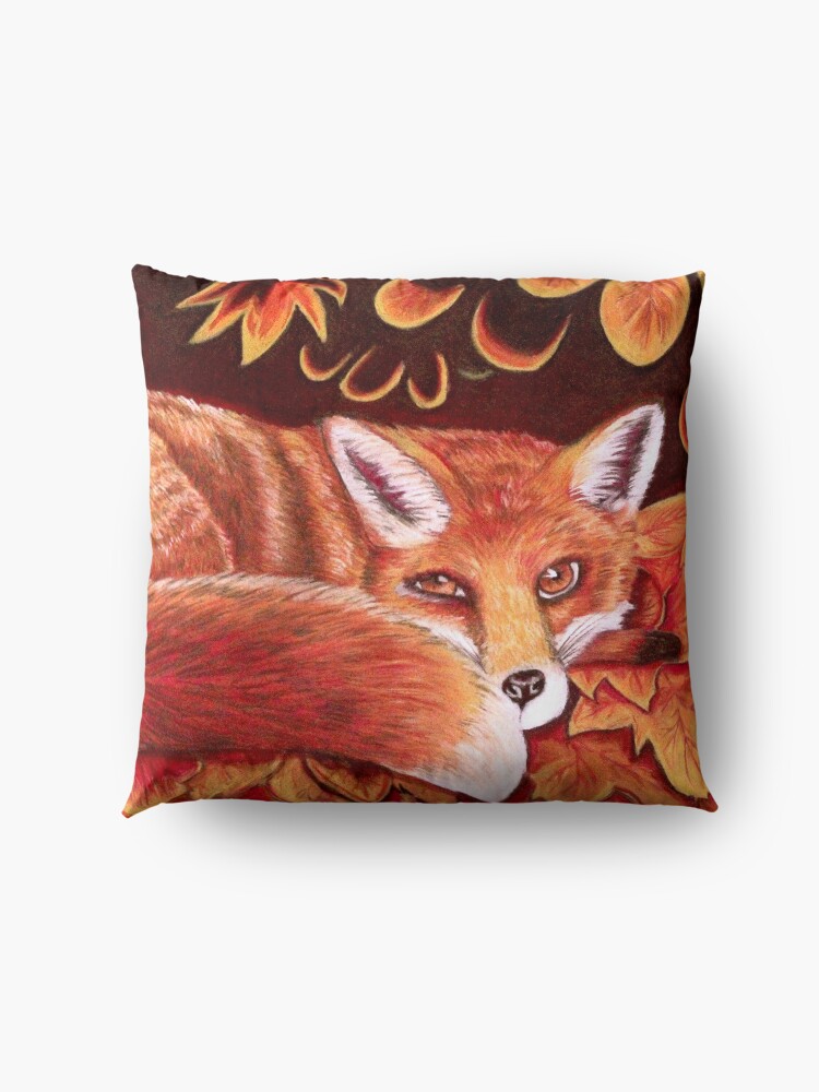 Alternate view of Sleepy Fox Floor Pillow