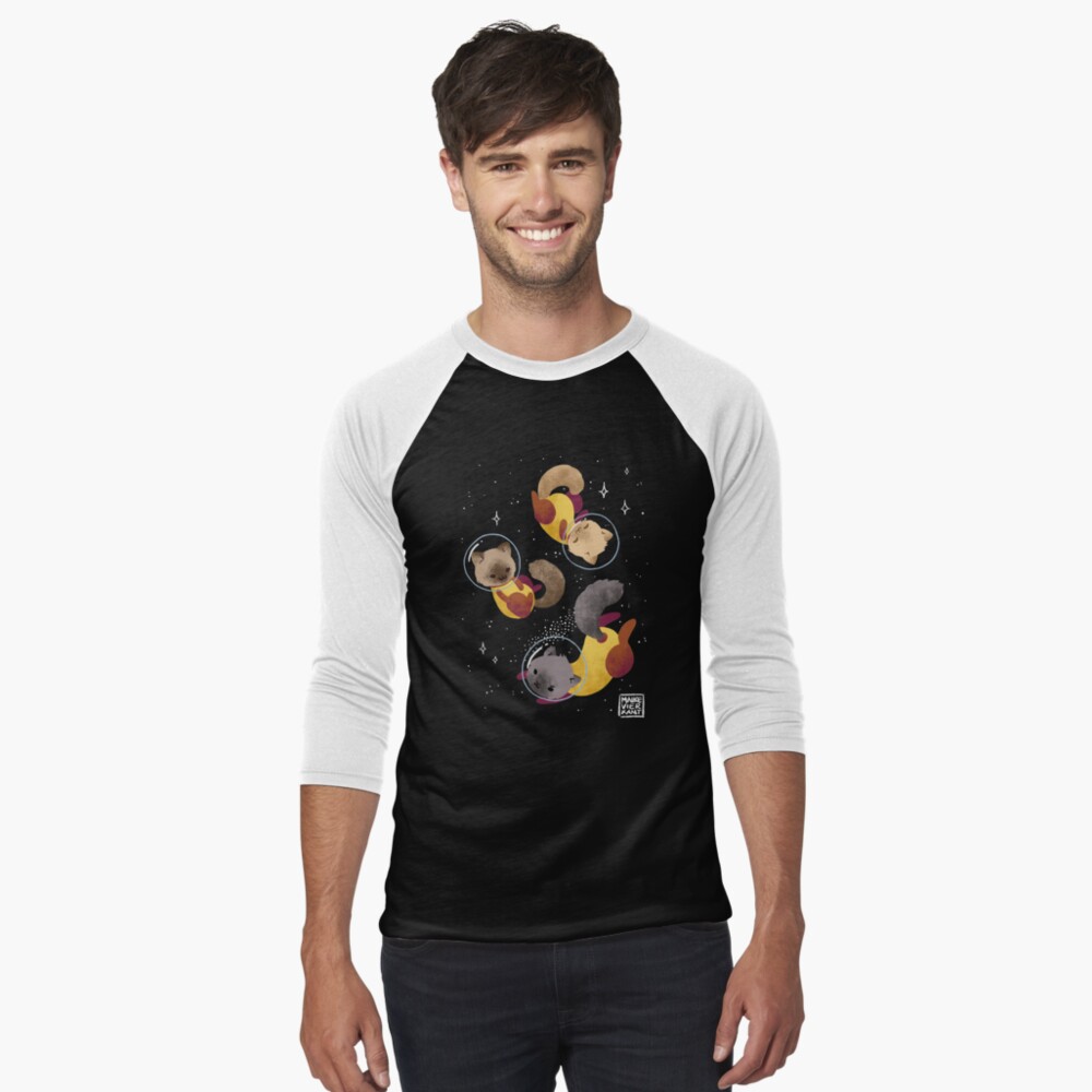 Item preview, Baseball ¾ Sleeve T-Shirt designed and sold by Vierkant.