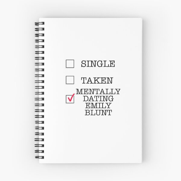 Item preview, Mentally Dating Emily Blunt designed and sold by Abi Dillon Connolly.