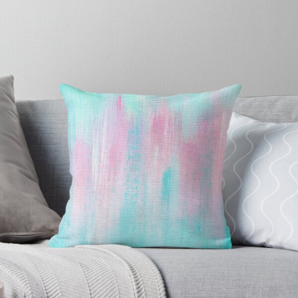 Vista previa del artículo con la obra «Tonos pastel turquesa y rosa», diseñado y vendido por annelouw.