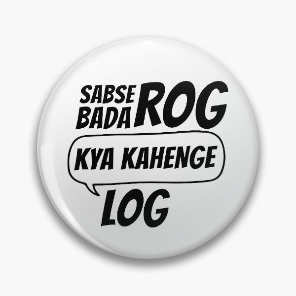 Item preview, Sabse Bada Rog Kya Kahenge Log designed and sold by artistkalpesh.