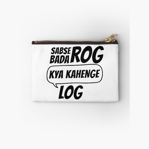 Item preview, Sabse Bada Rog Kya Kahenge Log designed and sold by artistkalpesh.