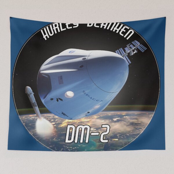 Item preview, NASA / SpaceX Crew Demo-2 Mission / Crew Dragon designed and sold by Very Peculiar.