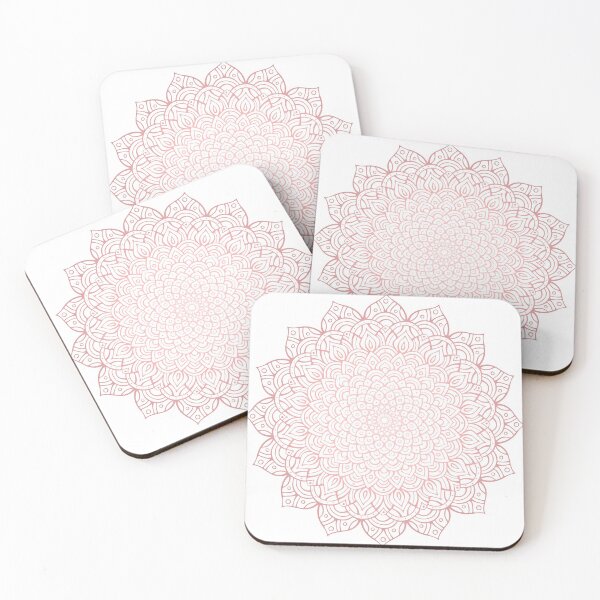Item preview, Earthy Rose Gold Blush Mandala designed and sold by annelouw.