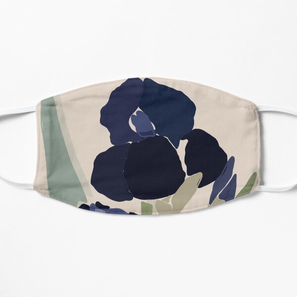 'Bring You Peace’ Peace and Calm Minimalist Art | Wilsar Flat Mask