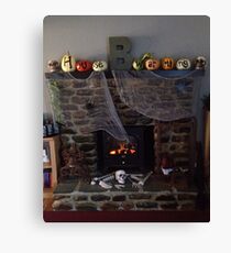 Haunted Housewarming Canvas Print
