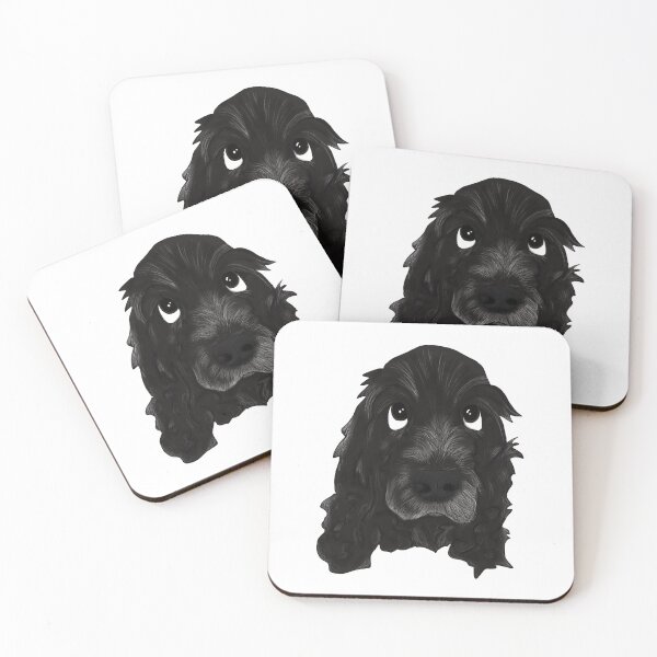 Item preview, Cute Spaniel dog portrait designed and sold by OrchardHouseC.