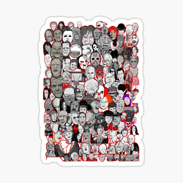 Titans of Horror Sticker