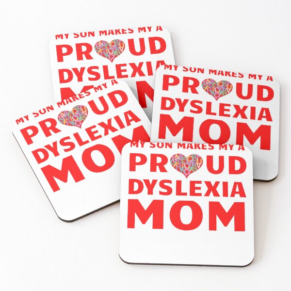 Item preview, Proud Dyslexia Mom Dyslexic Awareness My Son Makes Me Proud designed and sold by KatesFunnyArt.