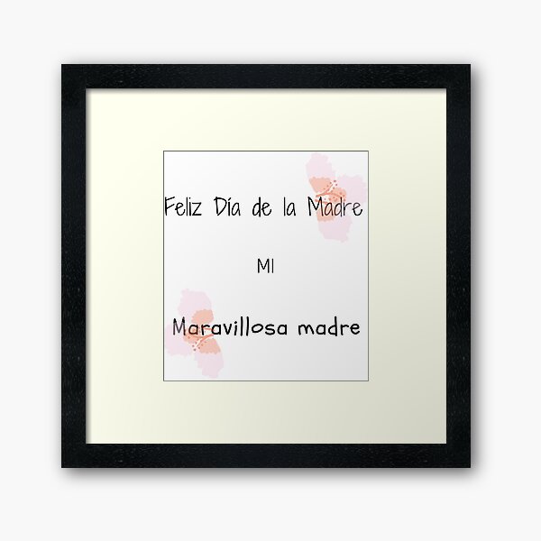 Vista previa del artículo con la obra «Feliz Día de la Madre mi maravillosa madre», diseñado y vendido por AllEyesOnTee.
