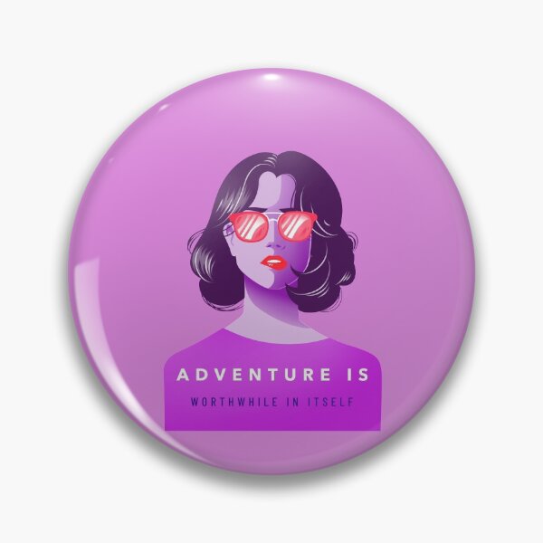 Item preview, Adventure Is Worthwhile In Itself designed and sold by retro87tee.