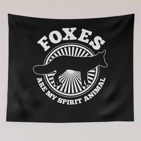 Item preview, Foxes Are My Spirit Animal designed and sold by 4tomic.
