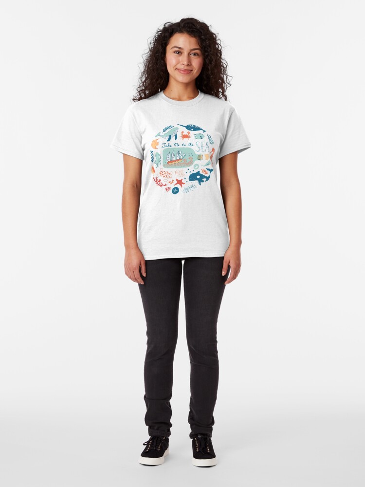 Alternate view of Take Me to the Sea Classic T-Shirt