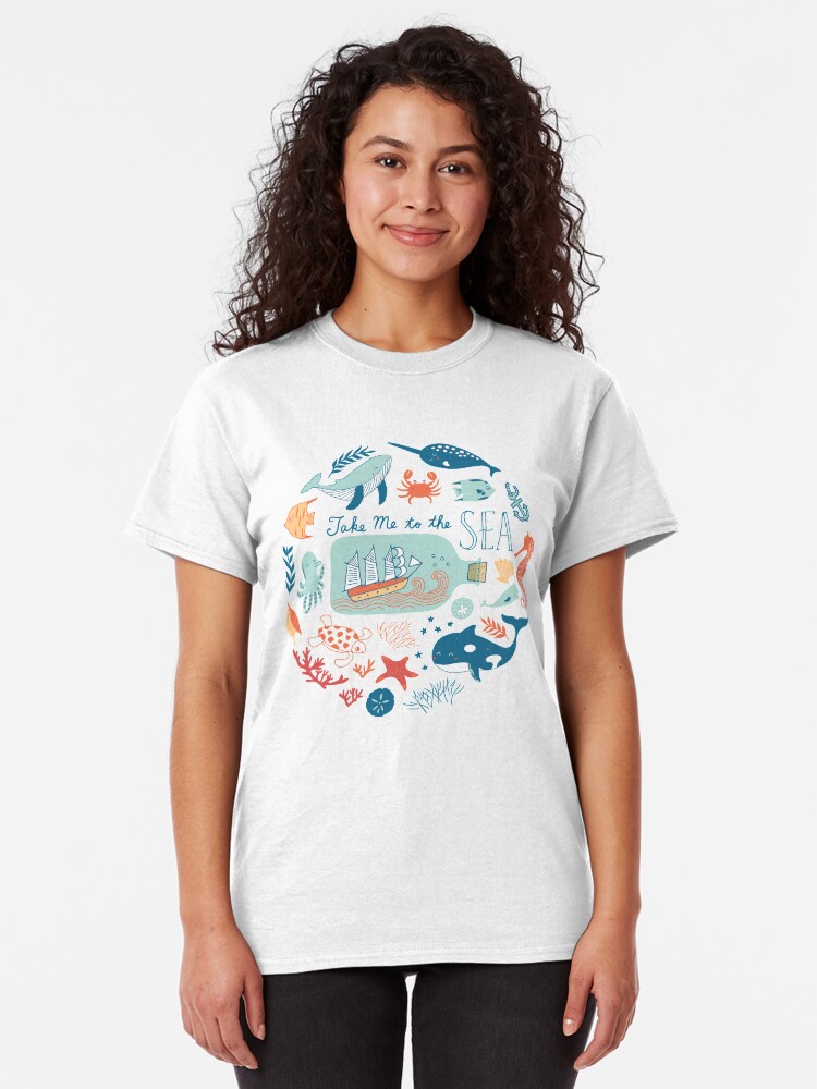 Alternate view of Take Me to the Sea Classic T-Shirt
