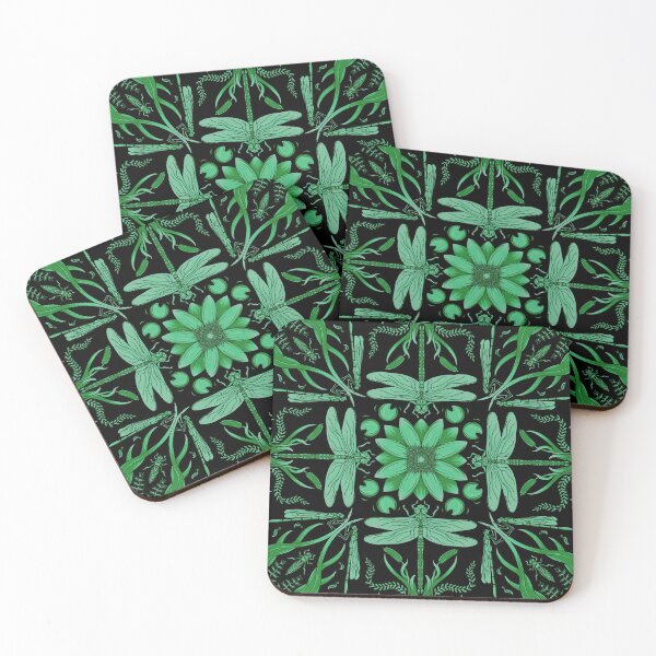 Item preview, Designer Dragonfly - Black/Green designed and sold by M Lambert.