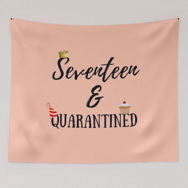 Item preview, Seventeen and Quarantined T-shirt Quarantine Birthday Shirt, Quarantine Birthday Gift, Custom Birthday Quarantined Shirt, 17 Years Old Quarantine, Birthday 2020 Quarantined designed and sold by TheGreekGuy.