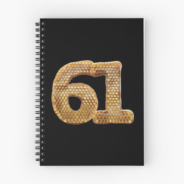 Item preview, 61 Number 3d Honey Numbers Font designed and sold by HelloFromAja.