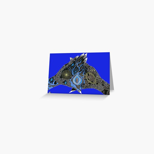 Item preview, "Mains Univers" (blue) by CEZA designed and sold by atelierdeceza.