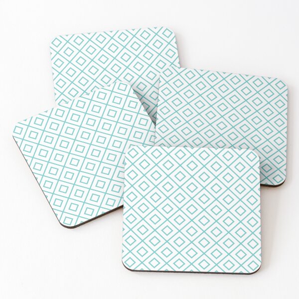 Item preview, Aqua Diamond Pattern 2 designed and sold by Cool Fun  Awesome Time.