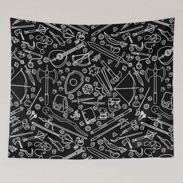 Item preview, Adventure Pattern - White designed and sold by Milmino.
